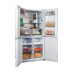 CCD598NWS CHIQ 601 L French Door Fridge - White Steel 